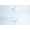 1 Liter Ball Jar with injection port and Air Filter along with marble