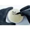 Agar petri dish MEA School Science Fun Project - labeling plate