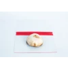 Glass Spore Print Slides booklet with mushroom 12.8cm X 8.5cm x 1mm