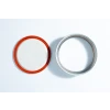 Metal lid and band set for wide mouth mason jar _ 86mm upside down