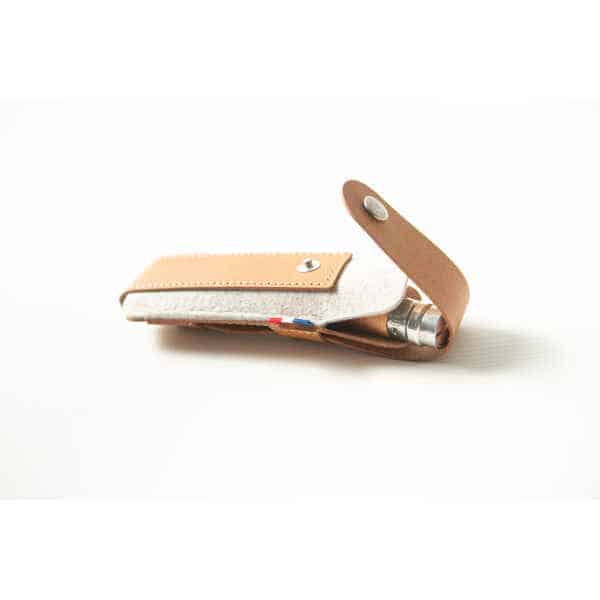 OPINEL Sheath – Outdoor L Brown with knife