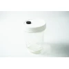 Mycology premade Wide Mouth with Mason Jar Lid white with inj port and air filter