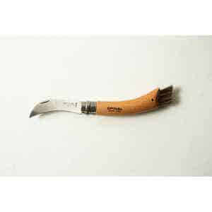 Opinel No 8 Folding Mushroom Knife – Beech Handle – Stainless Steel