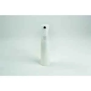 The Spray Bottle Atomiser Mushroom Fine Mist 300ml, featuring a trigger nozzle and minimalist design, stands upright on a plain white background. The heavy-duty spray bottle is centred in the image.