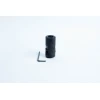 Angle grinder Log drill bit adapter stand front view 1