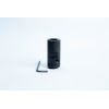 Angle grinder Log drill bit adapter stand front view