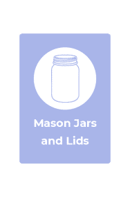 Mason Jars and lids ball kerr rootlab
