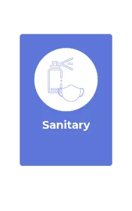 Sanitary items for lab work rootlab