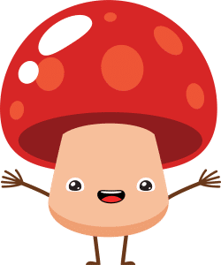 Mushroom ready to hug