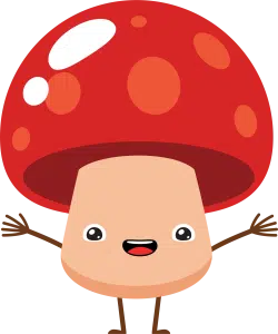 Mushroom ready to hug