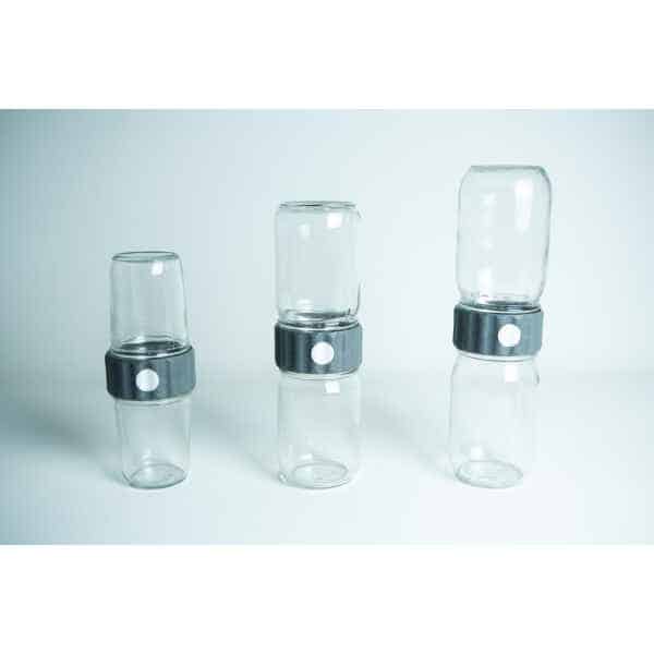 Plant Cell Biocoupler™ Glass Set 16oz, 12oz, 8oz