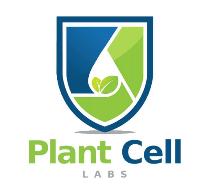 Plant Cell Hoagland's No. 2 Basal Salt Mixture 1 A blue and green shield-shaped logo with a stylised leaf and droplet above "Plant Cell LABS" in green, blue, and grey—ideal for showcasing Plant Cell Lloyd & McCown’s Woody Plant Basal Medium (WPM) innovations.